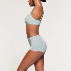 COTTON JERSEY BOY SHORT | FROST -Underwear Specialty Shop SKIMS PANTY BR BYS 0273 OB FRS 0011