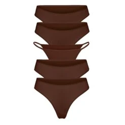 FITS EVERYBODY ESSENTIALS 5-PACK | COCOA