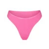 COTTON LOGO HIGH LEG BIKINI | SUGAR PINK -Underwear Specialty Shop SKIMS PANTY PN BIK 2003 PNK