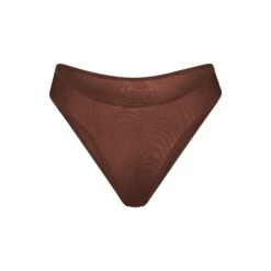 ULTRA FINE MESH BIKINI | MAHOGANY