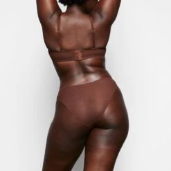 ULTRA FINE MESH BIKINI | MAHOGANY -Underwear Specialty Shop SKIMS PANTY PN BIK 2012 RA MGH 034 BK