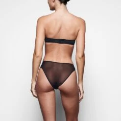 ULTRA FINE MESH BIKINI | ONYX -Underwear Specialty Shop SKIMS PANTY PN BIK 2012 RC ONX 113 BK