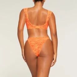 STRETCH LACE TIE SIDE BIKINI | NEON ORANGE 10 STRETCH LACE TIE SIDE BIKINI | NEON ORANGE -Underwear Specialty Shop SKIMS PANTY PN BIK 2970 MA NOG 1394 BK