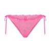 STRETCH LACE TIE SIDE BIKINI | SUGAR PINK 2 STRETCH LACE TIE SIDE BIKINI | SUGAR PINK -Underwear Specialty Shop SKIMS PANTY PN BIK 2970 PNK