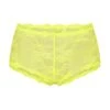 STRETCH LACE BOY SHORT | YELLOW HIGHLIGHTER -Underwear Specialty Shop SKIMS PANTY PN BOY 3583 YWH
