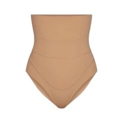 FITS EVERYBODY MATERNITY HIGH-WAISTED BRIEF | OCHRE