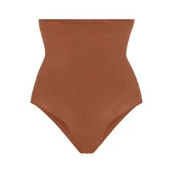 SEAMLESS SCULPT HIGH-WAISTED BRIEF | BRONZE