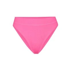 COTTON JERSEY CHEEKY TANGA | SUGAR PINK