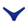 COTTON JERSEY MICRO DIPPED THONG | COBALT