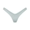 COTTON JERSEY MICRO DIPPED THONG | FROST -Underwear Specialty Shop SKIMS PANTY PN DTH 1924 FST