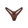 ULTRA FINE MESH MICRO DIPPED THONG | MAHOGANY -Underwear Specialty Shop SKIMS PANTY PN DTH 2013 MHG