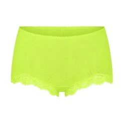 SUMMER MESH LACE BOY SHORT | HIGHLIGHTER