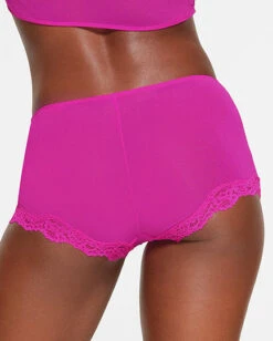 SUMMER MESH LACE BOY SHORT | FUCHSIA -Underwear Specialty Shop SKIMS PANTY PN HIP 3443 pantyshop
