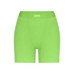 COTTON RIB BOXER | NEON GREEN