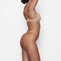 FITS EVERYBODY MICRO THONG | CLAY -Underwear Specialty Shop SKIMS PANTY PN MIC 0439 IB CLY SD