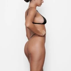 FITS EVERYBODY MICRO THONG | ONYX -Underwear Specialty Shop SKIMS PANTY PN MIC 0439 IB ONX SD