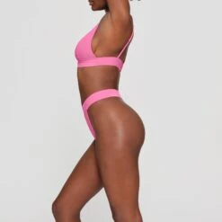 COTTON RIB THONG | SUGAR PINK -Underwear Specialty Shop SKIMS PANTY PN STT 0040 HB PIN 0009 SD