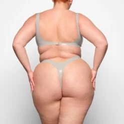 LATEX THONG | CEMENT -Underwear Specialty Shop SKIMS PANTY PN THG 1670 ZB CMT 0019 BK