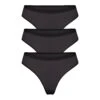FITS EVERYBODY THONG 3-PACK | ONYX -Underwear Specialty Shop SKIMS PANTY PN THG 2028 3PK ONXcopy