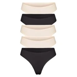 FITS EVERYBODY THONG MULTI 5-PACK | SAND MULTI