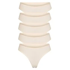 FITS EVERYBODY THONG 5-PACK | SAND