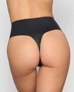 SMOOTHING HIGH-WAISTED THONG | ONYX -Underwear Specialty Shop SKIMS PANTY PN THG 2910 pantyshop
