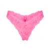 STRETCH LACE DIPPED THONG | SUGAR PINK -Underwear Specialty Shop SKIMS PANTY PN THG 2968 PNK