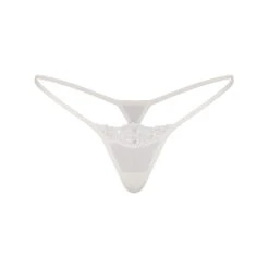 BRIDAL MESH MICRO THONG | MARBLE