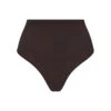 SEAMLESS SCULPT MID WAIST THONG | ESPRESSO -Underwear Specialty Shop SKIMS PANTY PN THG 3358 ESP