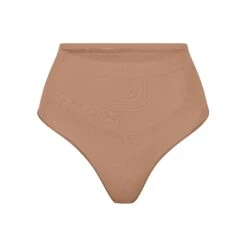 SEAMLESS SCULPT MID WAIST THONG | SIENNA
