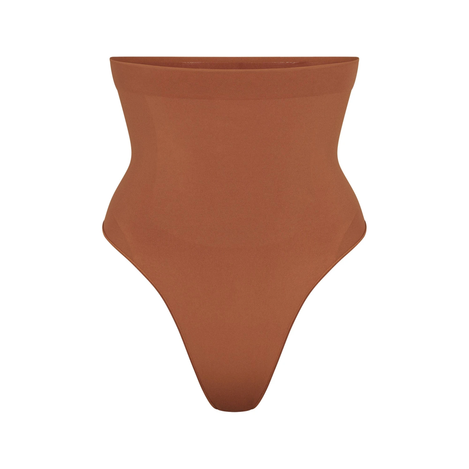 SEAMLESS SCULPT HIGH-WAISTED THONG | BRONZE 3 SEAMLESS SCULPT HIGH-WAISTED THONG | BRONZE