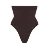 SEAMLESS SCULPT HIGH-WAISTED THONG | ESPRESSO -Underwear Specialty Shop SKIMS PANTY PN THG 3360 ESPcopy