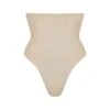 SEAMLESS SCULPT HIGH-WAISTED THONG | SAND