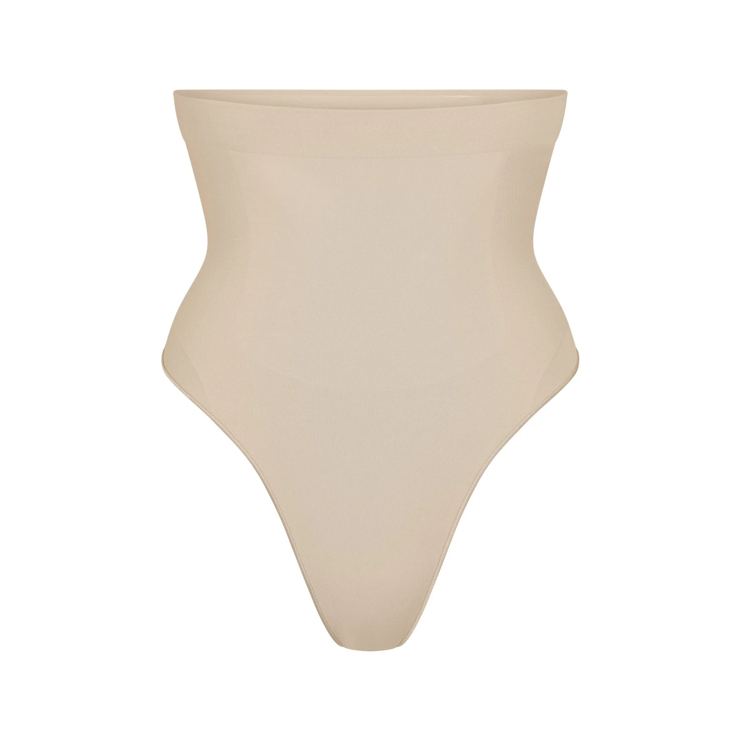 SEAMLESS SCULPT HIGH-WAISTED THONG | SAND 3 SEAMLESS SCULPT HIGH-WAISTED THONG | SAND
