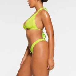 SUMMER MESH LACE CROTCHLESS THONG | HIGHLIGHTER -Underwear Specialty Shop SKIMS PANTY PN THG 3442 PA GRH 0007 SD