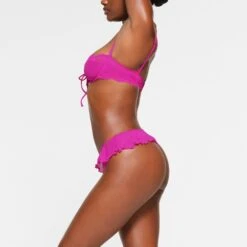 SUMMER MESH FLUTTER THONG | FUCHSIA -Underwear Specialty Shop SKIMS PANTY PN THG 3584 PB FSA 0013 SD