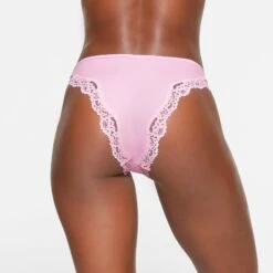 FITS EVERYBODY LACE CHEEKY TANGA PACK | GLACIER MULTI -Underwear Specialty Shop SKIMS PANTY PN THG 3632 LB BPM 0043 BK