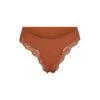 FITS EVERYBODY CORDED LACE TANGA | BRONZE -Underwear Specialty Shop SKIMS PANTY PN TNG 4133 BRZ