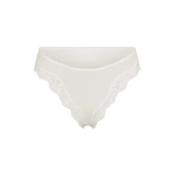 FITS EVERYBODY CORDED LACE TANGA | MARBLE