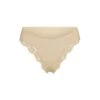 FITS EVERYBODY CORDED LACE TANGA | SAND -Underwear Specialty Shop SKIMS PANTY PN TNG 4133 SND