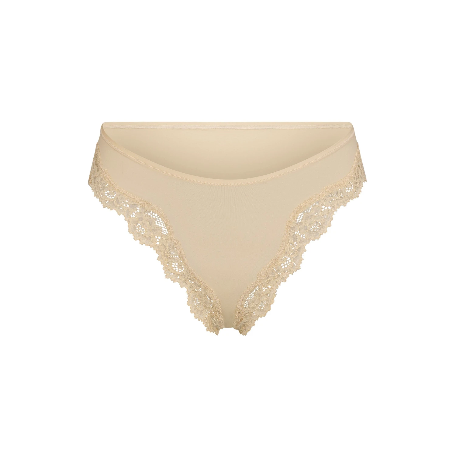 FITS EVERYBODY CORDED LACE TANGA | SAND 3 FITS EVERYBODY CORDED LACE TANGA | SAND