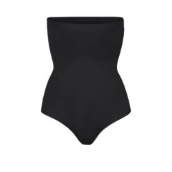 BARELY THERE HIGH-WAISTED THONG | ONYX
