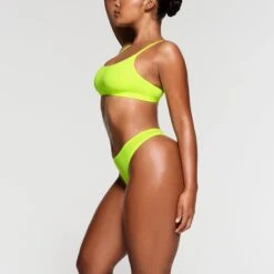 FITS EVERYBODY THONG | GREEN HIGHLIGHTER -Underwear Specialty Shop SKIMS PN THG 2028 NA GRH 029