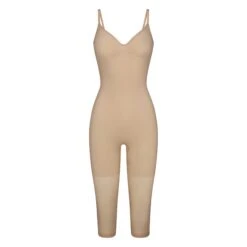SEAMLESS SCULPT CATSUIT | CLAY