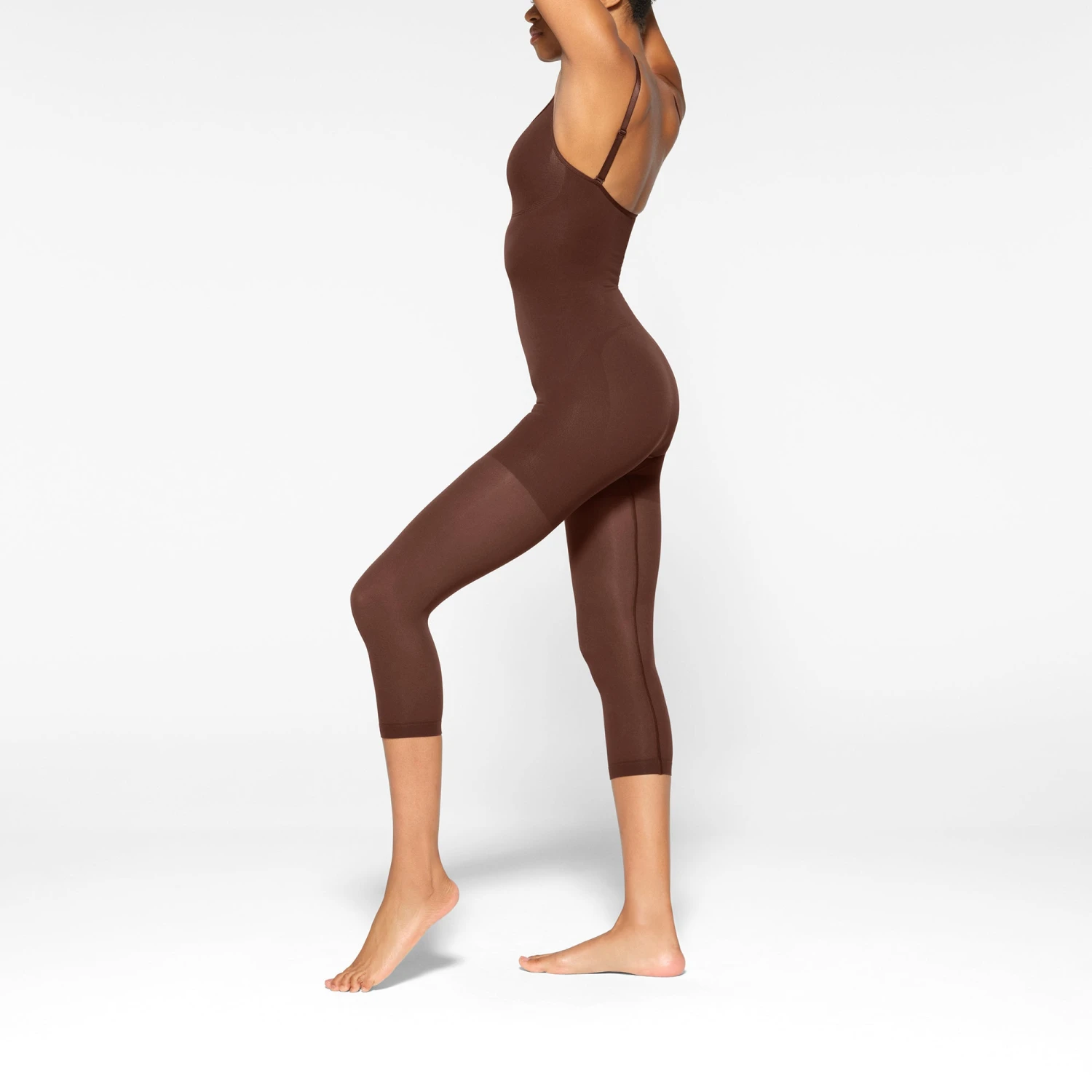 SEAMLESS SCULPT CATSUIT | COCOA 5 SEAMLESS SCULPT CATSUIT | COCOA - Image 3