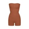 SEAMLESS SCULPT STRAPLESS SHORTIE BODYSUIT | BRONZE 1 SEAMLESS SCULPT STRAPLESS SHORTIE BODYSUIT | BRONZE -Underwear Specialty Shop SKIMS SHAPEWEAR BD MDT 2914 BRONZEcopy
