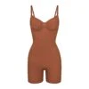 SEAMLESS SCULPT MID THIGH BODYSUIT | BRONZE -Underwear Specialty Shop SKIMS SHAPEWEAR BD MDT 3372 BRONZEcopy