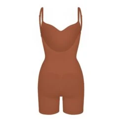 SEAMLESS SCULPT LOW BACK MID THIGH BODYSUIT | BRONZE -Underwear Specialty Shop SKIMS SHAPEWEAR BD MDT 3375 BRZ BACK