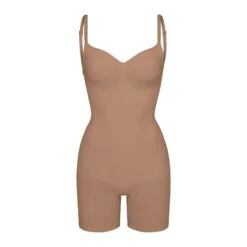 SEAMLESS SCULPT LOW BACK MID THIGH BODYSUIT | SIENNA