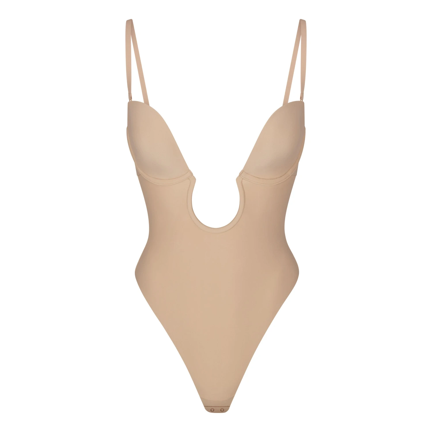 DEEP PLUNGE SHAPEWEAR BODYSUIT | CLAY 7 DEEP PLUNGE SHAPEWEAR BODYSUIT | CLAY - Image 5